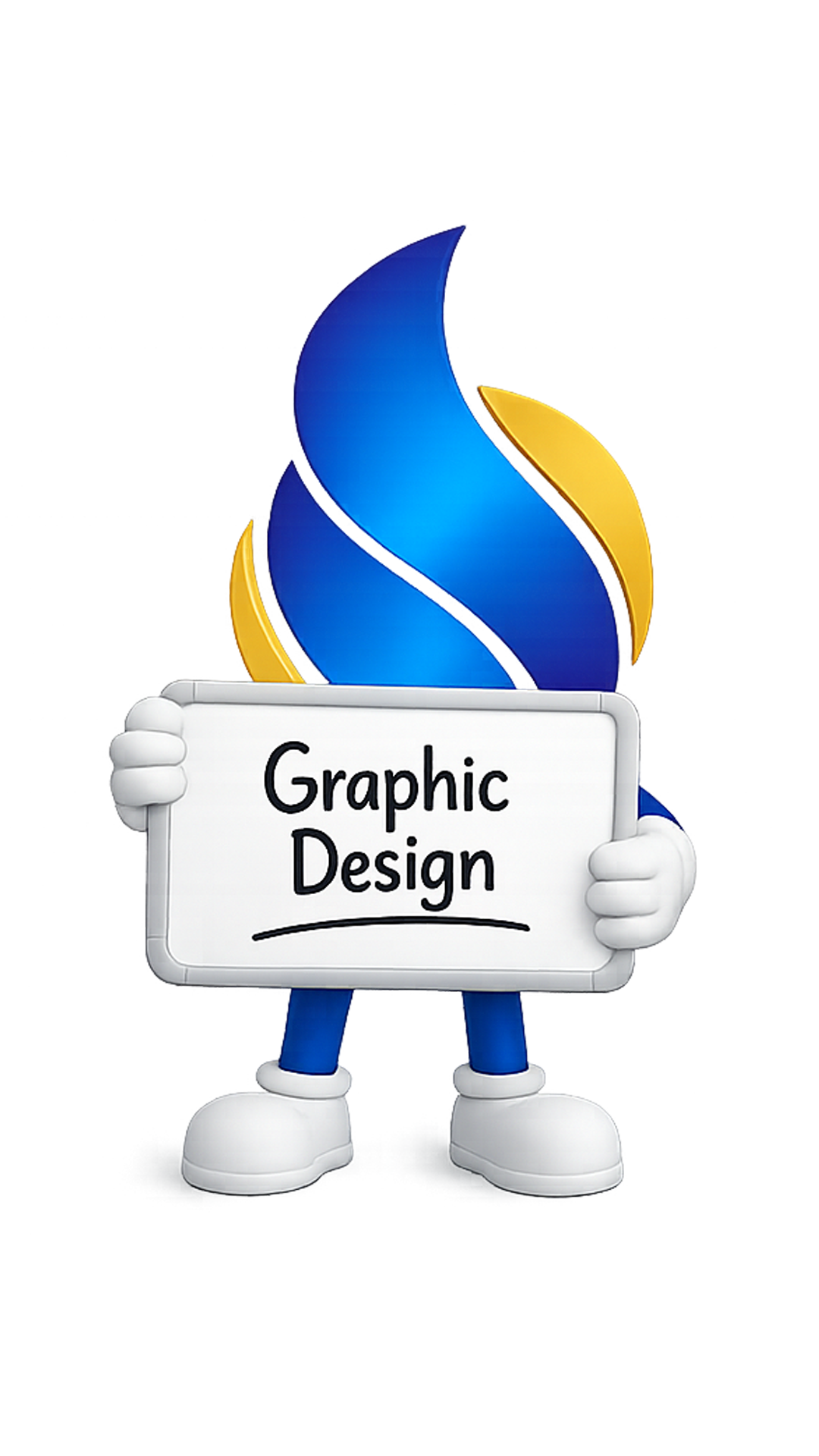Swift Media Graphic design mascot — design agency in Gandhidham, Kutch